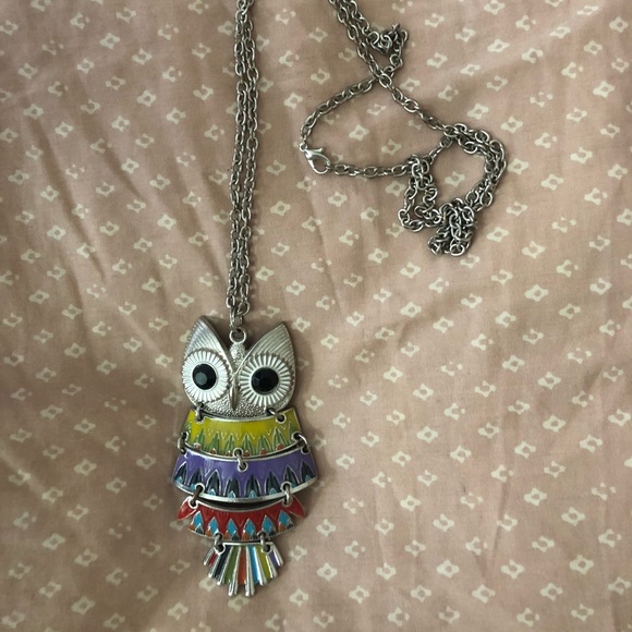 Owl necklace. - Picture 1 of 1